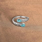 💍 2026 Sale — Over 38,000 Sold! ✨ Vintage Adjustable Open Ring with Teardrop Glowing Zircon – Filigree Charm 💎