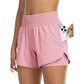 🎉 2026 Sale — Over 56,000 Sold! 🏋️ Women Athletic Yoga Shorts Double Layer Gym Shorts – High Waist & Pocket 💪