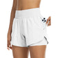 🎉 2026 Sale — Over 56,000 Sold! 🏋️ Women Athletic Yoga Shorts Double Layer Gym Shorts – High Waist & Pocket 💪