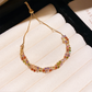 💎 2026 Sale — Over 26,000 Sold! Buy 1 Get 1 Free💎Retro Crossover Twisted Multicolor Zircon Adjustable Bracelet for Women