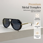 🕶️ 2026 Sale — Over 67,000 Sold!🔥Retro Leopard Print Frame Sunglasses