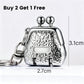 👜 2026 Sale — Over 61,000 Sold! 💅 Foldable Purse-Shaped Nail Clipper Keychain – Chic Grooming Charm ✨