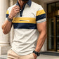 👕 2026 Sale — Over 56,000 Sold! 🎨 Men's Casual Color Block Shirt Short Sleeve – Modern Versatile Style ✨