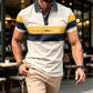 👕 2026 Sale — Over 56,000 Sold! 🎨 Men's Casual Color Block Shirt Short Sleeve – Modern Versatile Style ✨