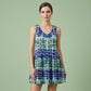 👗 2026 Sale — Over 59,000 Sold! 🎨 Women's Sleeveless V-Neck Tie-Dye Dress – Flowy A-Line Art ✨
