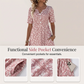 🎉 2026 Sale — Over 55,000 Sold! 👗 Women's Casual V-Neck Print Dress with Pockets – Floral Charm 🌸