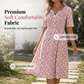 🎉 2026 Sale — Over 55,000 Sold! 👗 Women's Casual V-Neck Print Dress with Pockets – Floral Charm 🌸