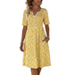 🎉 2026 Sale — Over 55,000 Sold! 👗 Women's Casual V-Neck Print Dress with Pockets – Floral Charm 🌸
