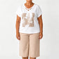 🎉 2026 Sale — Over 49,000 Sold! 👗 Women Casual Two Piece Set V-Neck Tee and Cropped Pants – Relaxed Fit & Premium Skin-Friendly Fabric ✨