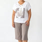🎉 2026 Sale — Over 49,000 Sold! 👗 Women Casual Two Piece Set V-Neck Tee and Cropped Pants – Relaxed Fit & Premium Skin-Friendly Fabric ✨
