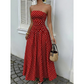 🎉 2026 Sale — Over 46,000 Sold!💞 Women's Off-Shoulder Polka Dot Dress – Timeless Charm Meets Modern Grace 🌸