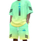 🎉 2026 Sale — Over 43,000 Sold!💞 Men's Summer T-Shirt & Shorts Two-Piece Set – Gradient Style, Maximum Cool ☀️