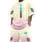 🎉 2026 Sale — Over 43,000 Sold!💞 Men's Summer T-Shirt & Shorts Two-Piece Set – Gradient Style, Maximum Cool ☀️