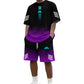 🎉 2026 Sale — Over 43,000 Sold!💞 Men's Summer T-Shirt & Shorts Two-Piece Set – Gradient Style, Maximum Cool ☀️