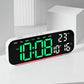 🎉 2026 Sale — Over 45,000 Sold! ⏰ LED Display Digital Alarm Clock with Date Temp Weekday – Large Digits & Ambient Light 🌈