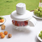 🎉 2026 Sale — Over 36,700 Sold!🍎 Automatic Fruit Peeler – 6‑Blade & One‑Touch Eject Design