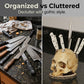 🎉 2026 Sale — Over 71,000 Sold!💞 Funny Skull Knife Holder for Kitchen Storage – Spooky & Functional 💀