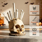 🎉 2026 Sale — Over 71,000 Sold!💞 Funny Skull Knife Holder for Kitchen Storage – Spooky & Functional 💀