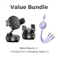 ） 🎉 2026 Sale — Over 61,000 Sold! 🚗 Adjustable Magnetic Car Mount with Vacuum Suction Base – 1080° Rotation 🧲