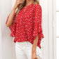 🎉 2026 Sale — Over 43,000 Sold! 👚 Women's 3/4 Sleeve Chiffon Blouse – Elegant V-Neck Design 💼