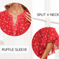 🎉 2026 Sale — Over 43,000 Sold! 👚 Women's 3/4 Sleeve Chiffon Blouse – Elegant V-Neck Design 💼
