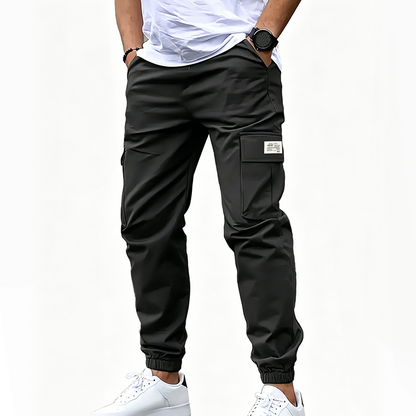 🎉 2026 Sale — Over 64,000 Sold! 👖 Men's Drawstring Cargo Jogger Pants – Spacious Pockets & Tapered Cuffs 🎯