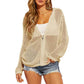 🎉 2026 Sale — Over 22,000 Sold 🧥 Women's Open-Knit Zip-Up Cardigan Lightweight 🌸
