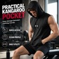 🎉 2026 Sale — Over 37,000 Sold! 🏋️ Men's Athletic Sleeveless Hoodie Vest – Maximum Mobility 💪