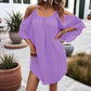 🎉 2026 Sale — Over 8,200 Sold 🌙Women's Summer Cold-Shoulder Spaghetti Strap Dress