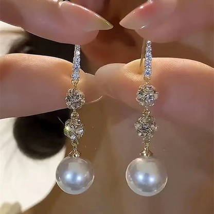 🎉 2026 Sale — Over 19,800 Sold ✨ Elegant Pearl Drop Earrings 💎