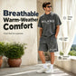 🎉 2026 Sale — Over 9,500 Sold 👕 Men's Casual T-Shirt and Shorts Set 🩳