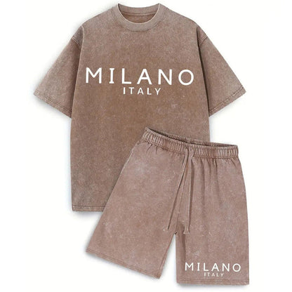 🎉 2026 Sale — Over 9,500 Sold 👕 Men's Casual T-Shirt and Shorts Set 🩳