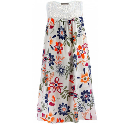 🎉 2026 Sale — Over 34 100 Sold!👗 Stylish women's sleeveless dress with a print