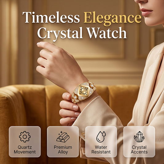 🎉 2026 Sale — Over 24,600 Sold ⌚ Women's Elegant Quartz Bracelet Watch ✨
