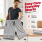 🎉 2026 Sale — Over 54,000 Sold! 🩳 Men's Casual Drawstring 3/4 Shorts – Secure Zip Pocket ☀️