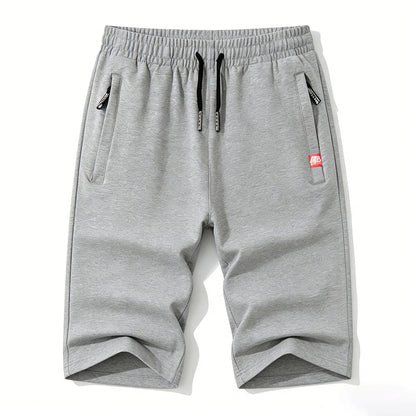 🎉 2026 Sale — Over 54,000 Sold! 🩳 Men's Casual Drawstring 3/4 Shorts – Secure Zip Pocket ☀️