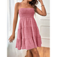 🎉 2026 Sale — Over 33,000 Sold!👗 Sleeveless Smocked Mini Dress 🌸