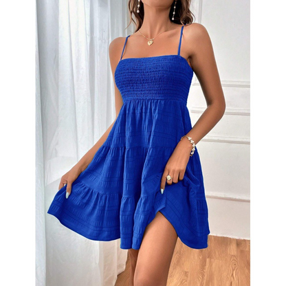 🎉 2026 Sale — Over 33,000 Sold!👗 Sleeveless Smocked Mini Dress 🌸
