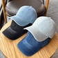 Unisex Washed Denim Baseball Cap