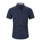 🎉 2026 Sale — Over 41,000 Sold!👔 Pro-Favorite Men's Casual Short Sleeve Plaid Shirt 🔥