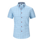 🎉 2026 Sale — Over 41,000 Sold!👔 Pro-Favorite Men's Casual Short Sleeve Plaid Shirt 🔥