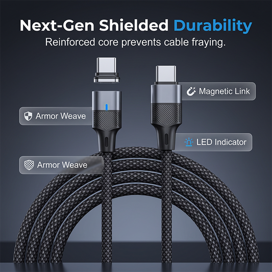 🎉 2026 Sale — Over 44,000 Sold!⚡ Fast Charging Magnetic USB Data Cable 🧲
