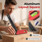 🎉 2026 Sale — Over 38,000 Sold!⚡ Aluminum Layout Square with Bubble Level 📐