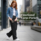 🎉 2026 Sale — Over 29,000 Sold!🖤 Women's Casual Elastic Waistband Sports Pants 🏃‍♀️