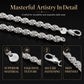 🎉 2026 Sale — Over 27,000 Sold!🐉 Trendy Dragon Scale Chain Bracelet & Necklace ✨