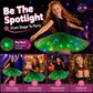 🎉 2026 Sale — Over 37,000 Sold! 💞 LED Light Up Sequin Tutu Skirt Star Mesh Princess Skirt for Girls and Adults