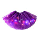 🎉 2026 Sale — Over 37,000 Sold! 💞 LED Light Up Sequin Tutu Skirt Star Mesh Princess Skirt for Girls and Adults