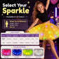 🎉 2026 Sale — Over 37,000 Sold! 💞 LED Light Up Sequin Tutu Skirt Star Mesh Princess Skirt for Girls and Adults