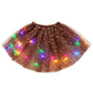 🎉 2026 Sale — Over 37,000 Sold! 💞 LED Light Up Sequin Tutu Skirt Star Mesh Princess Skirt for Girls and Adults
