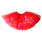 🎉 2026 Sale — Over 37,000 Sold! 💞 LED Light Up Sequin Tutu Skirt Star Mesh Princess Skirt for Girls and Adults